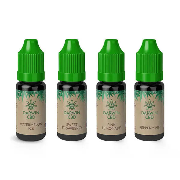 Darwin 1000mg CBD Isolate E-Liquid 10ml - CBD Products