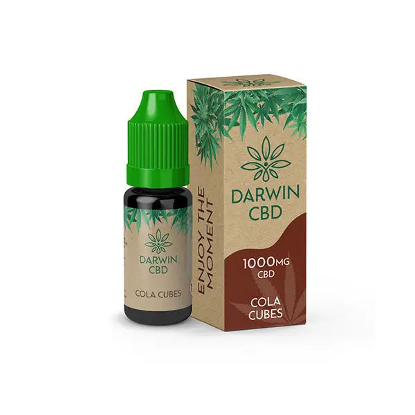 Darwin 1000mg CBD Isolate E-Liquid 10ml - CBD Products