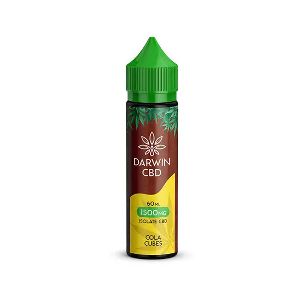 Darwin 1500mg CBD Isolate E-Liquid 60ml - CBD Products