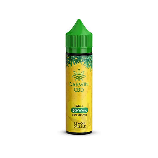 Darwin 3000mg CBD Isolate E-Liquid 60ml - CBD Products