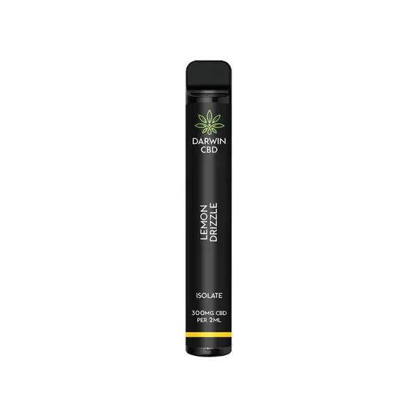 Darwin 300mg CBD Isolate Disposable Vape Device 600 Puffs -