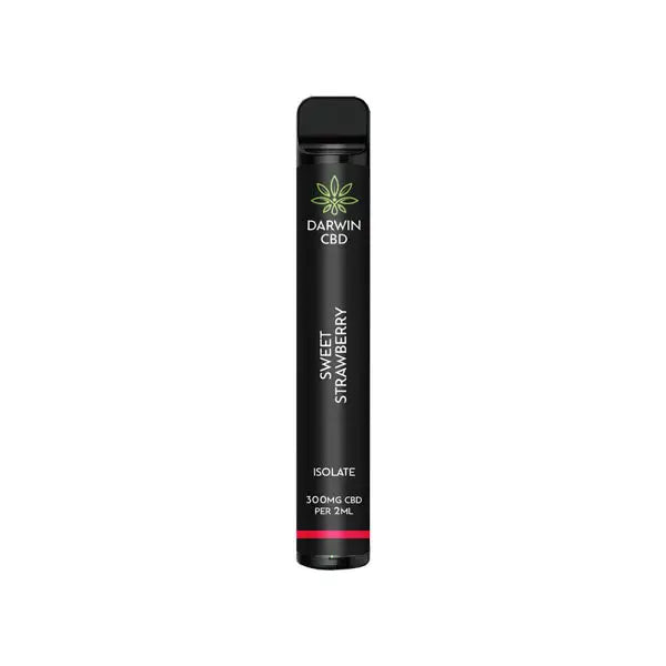 Darwin 300mg CBD Isolate Disposable Vape Device 600 Puffs -