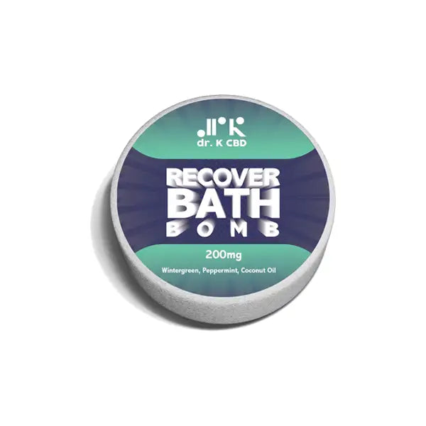 Dr K CBD 200mg CBD Recover Bath Bomb - CBD Products
