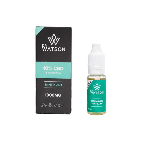 Dr Watson 1000mg Full Spectrum CBD E-liquid 10ml - CBD