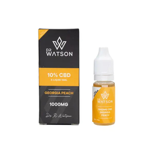 Dr Watson 1000mg Full Spectrum CBD E-liquid 10ml - CBD