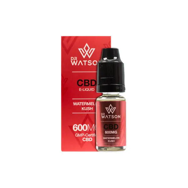 Dr Watson 600mg CBD Vaping Liquid 10ml - CBD Products