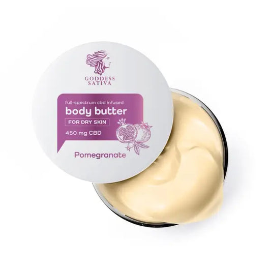 Body Butter for Dry Skin Pomegranate 450 mg