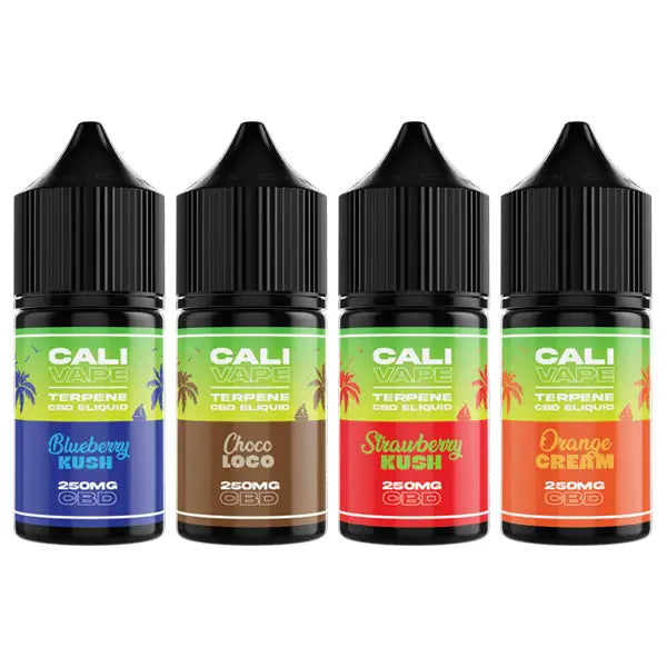 CALI VAPE 250mg Full Spectrum CBD E-liquid 10ml - CBD