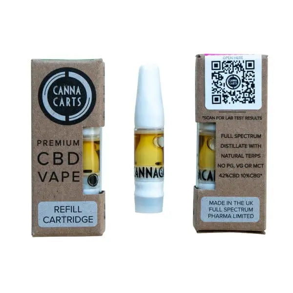 Cannacarts Premium CBD Vape Refill Cartridge - CBD Products