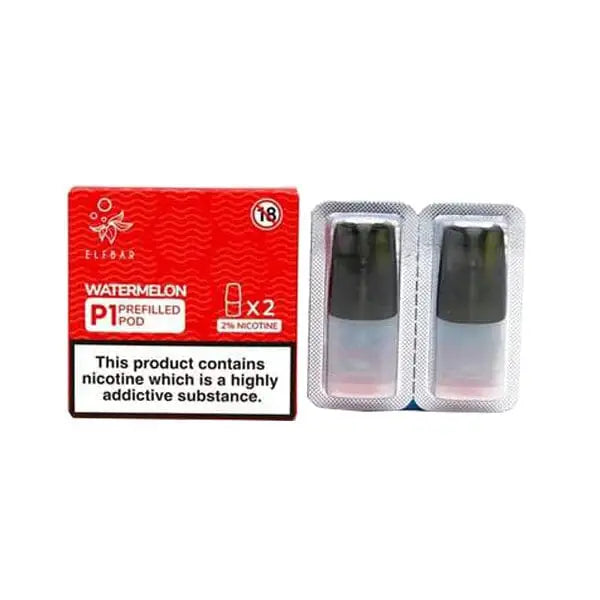 Elf Bar P1 Replacement 2ml Pods for ELF Mate 500 - Vaping