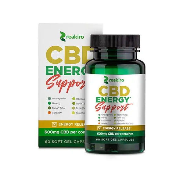 Energy Support Capsules 600mg CBD