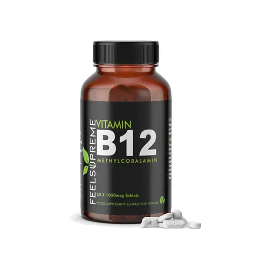 Feel Supreme 1000mcg Vitamin B12 Methylcobalamin Tablets -