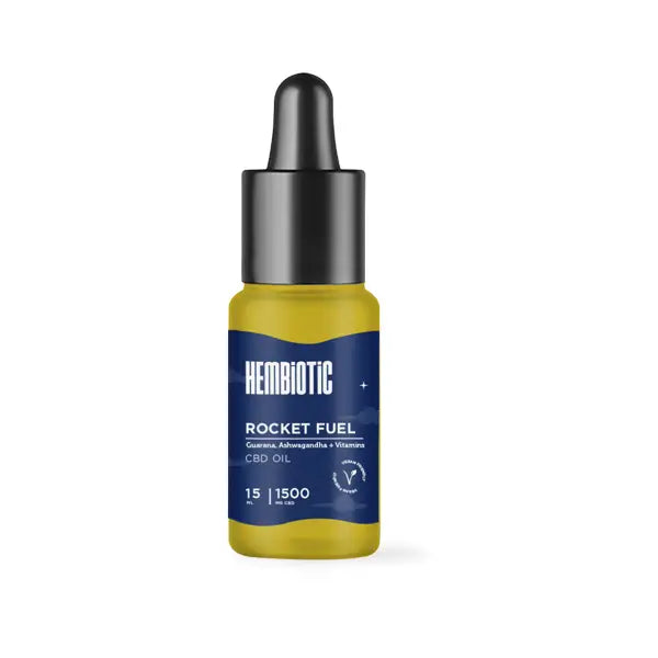 Hembiotic 1500mg CBD Oil - 15ml - Morning Energy - CBD