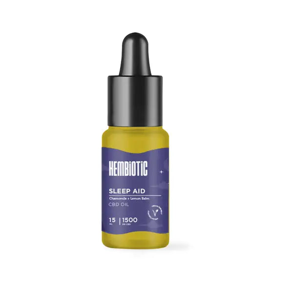 Hembiotic 1500mg CBD Oil - 15ml - Morning Energy - CBD