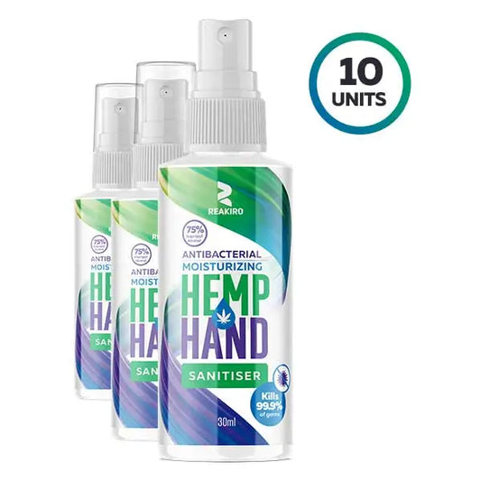 Hemp Hand Sanitizer Spray 30ml 10 units - 10 units - Health