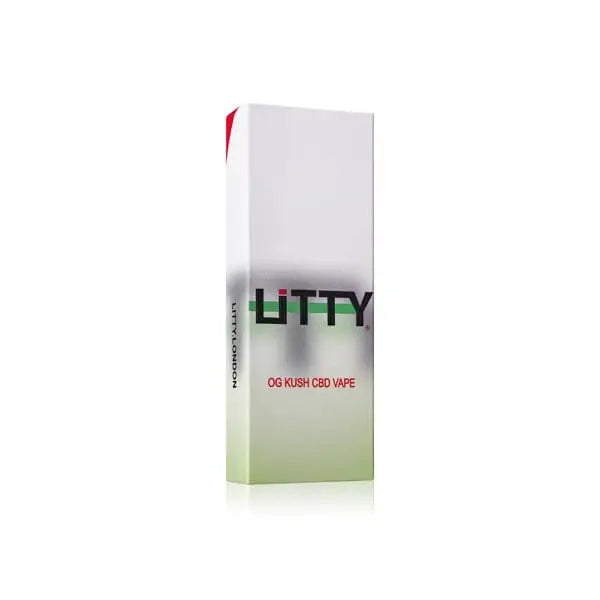 Litty 40% Broad Spectrum CBD Vape Pen & Kit - Gelato - CBD