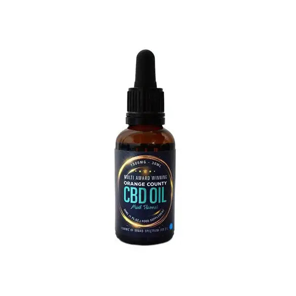 Orange County CBD 1500mg Flavoured Tincture Oil 30ml - CBD