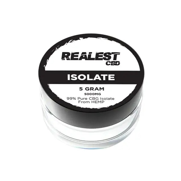 Realest CBD 5000mg CBG Isolate (BUY 1 GET 1 FREE) - CBD