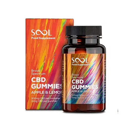 Sool Broad Spectrum CBD Gummies 300mg, 30 pcs