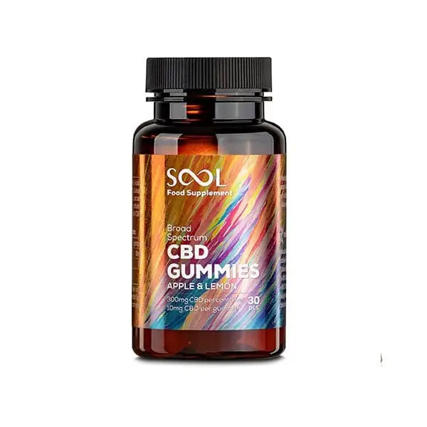 Sool Broad Spectrum CBD Gummies 300mg, 30 pcs