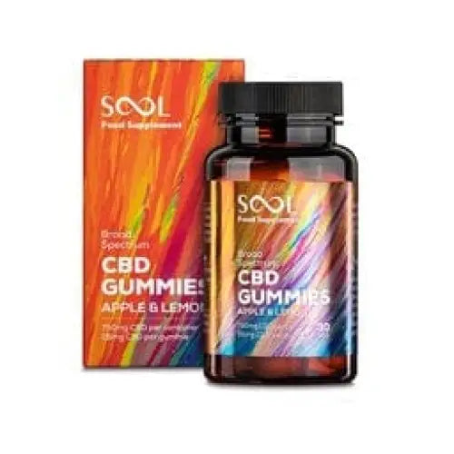 Sool Broad Spectrum CBD Gummies 750mg, 30 pcs