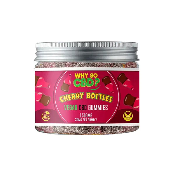 Why So CBD? 1500mg CBD Small Vegan Gummies - 11 Flavours -