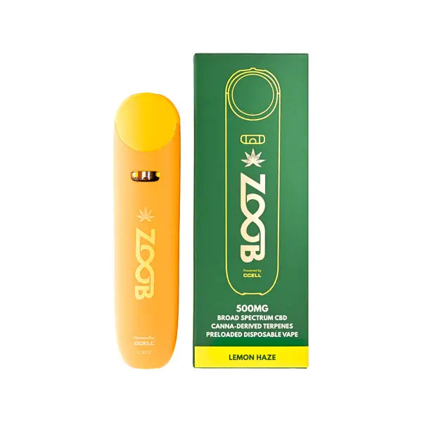 Zoob 500mg Broad Spectrum CBD Vape Pen - CBD Products